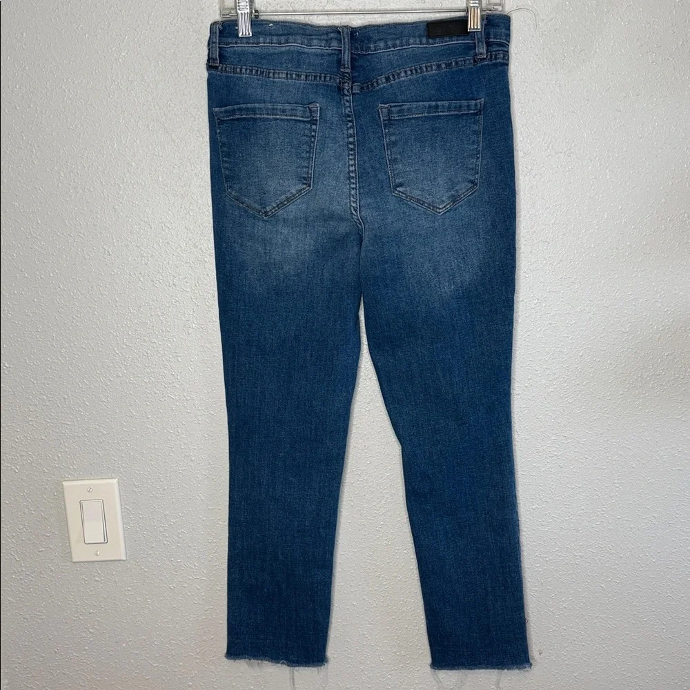 Nicole Miller Women's Soho High Rise Skinny Crop Jeans Size 6 - Picture 6 of 7